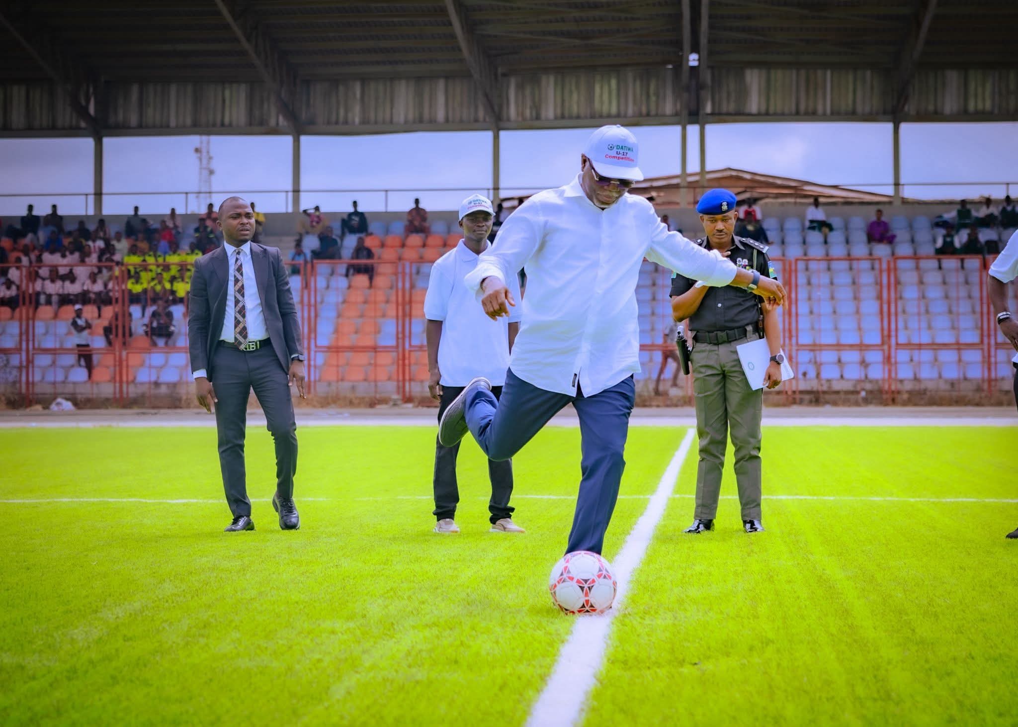 Gov Aiyedatiwa Kicks off O’Datiwa U-17 Football Competition