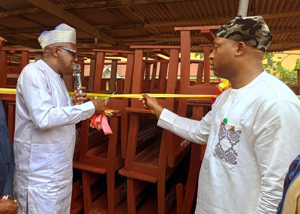 73 Basic Schools Get Ibadan North LG’s Furniture, Educational Materials