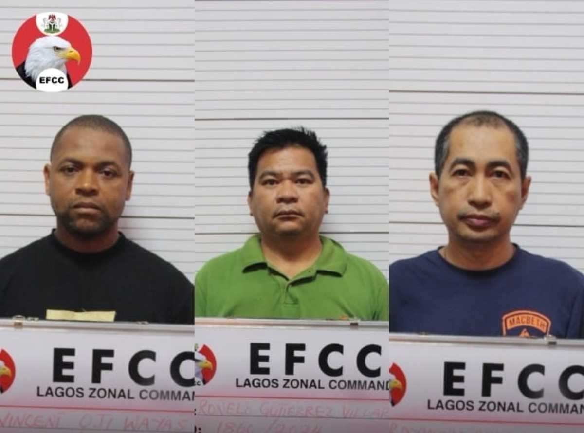 EFCC arraigns three foreigners, vessel over alleged ₦12b oil theft