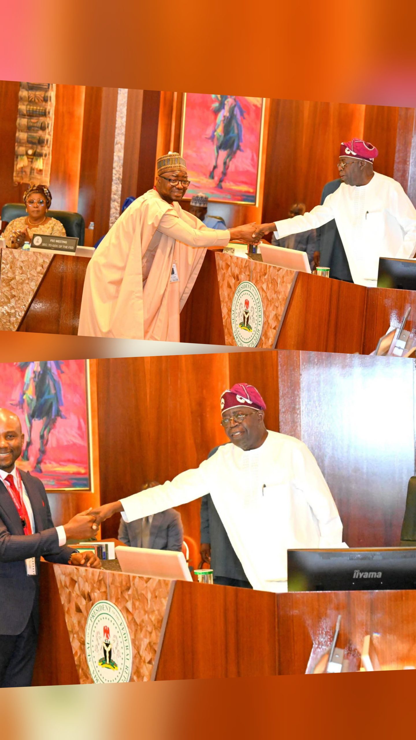 Tinubu Swears In Ministers, Bernard Mohammed Doro, Kingsley Tochukwu Udeh
