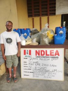 NDLEA Busts Clandestine Colos Lab in Lagos