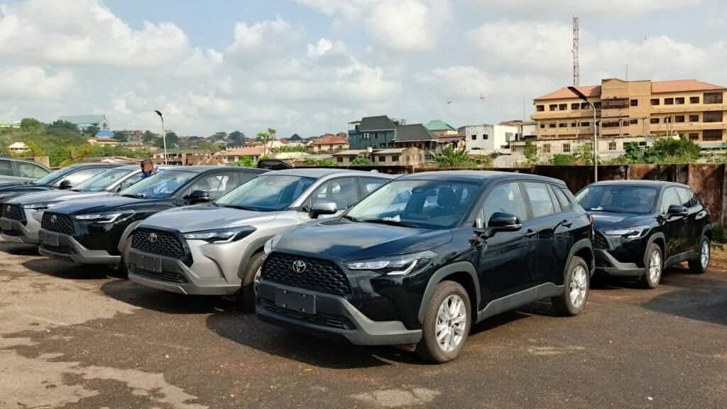 Ogun Governor Presents 2025 Toyota SUVs to 20 LG Chairmen