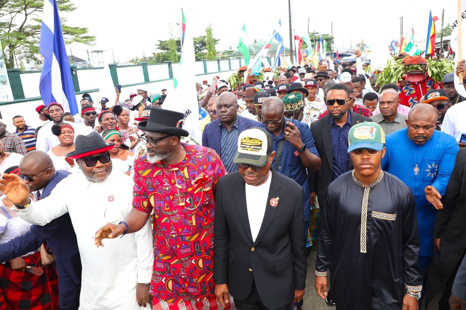 Wike hails Tinubu as Bodo-Bonny Road ends decades of risky boat travel