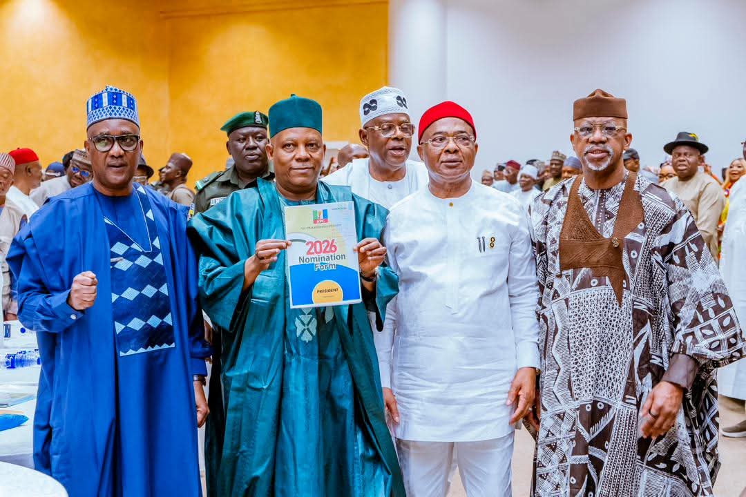2027: VP Shettima Submits President Tinubu’s Nomination Forms To APC